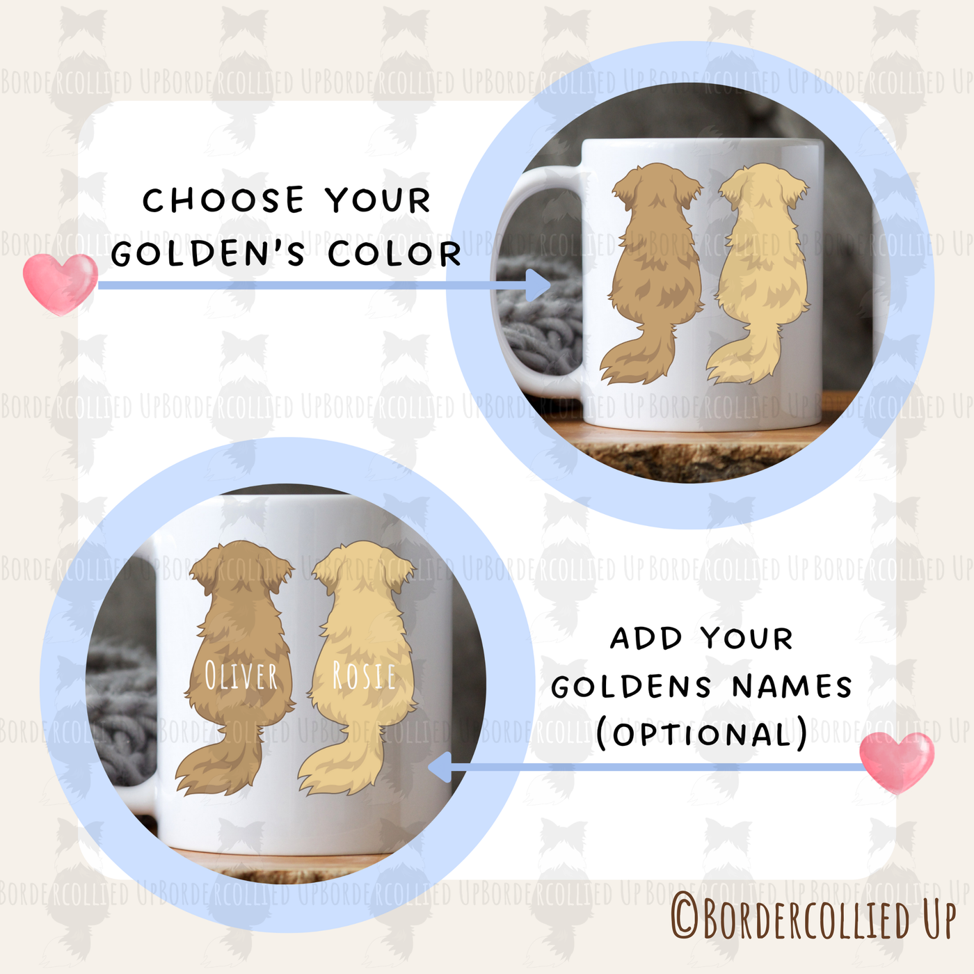 Personalized Golden Retriever Mug