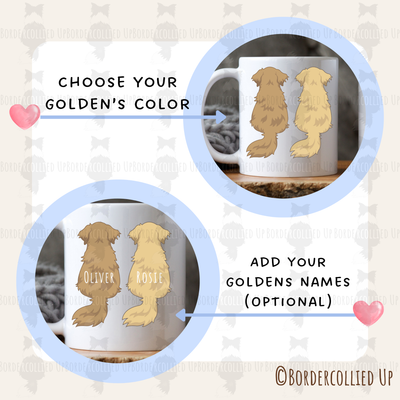 Personalized Golden Retriever Mug