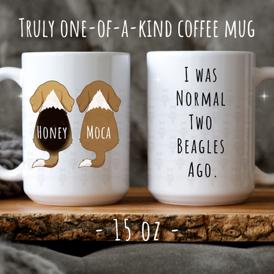 Personalized Beagle Mug
