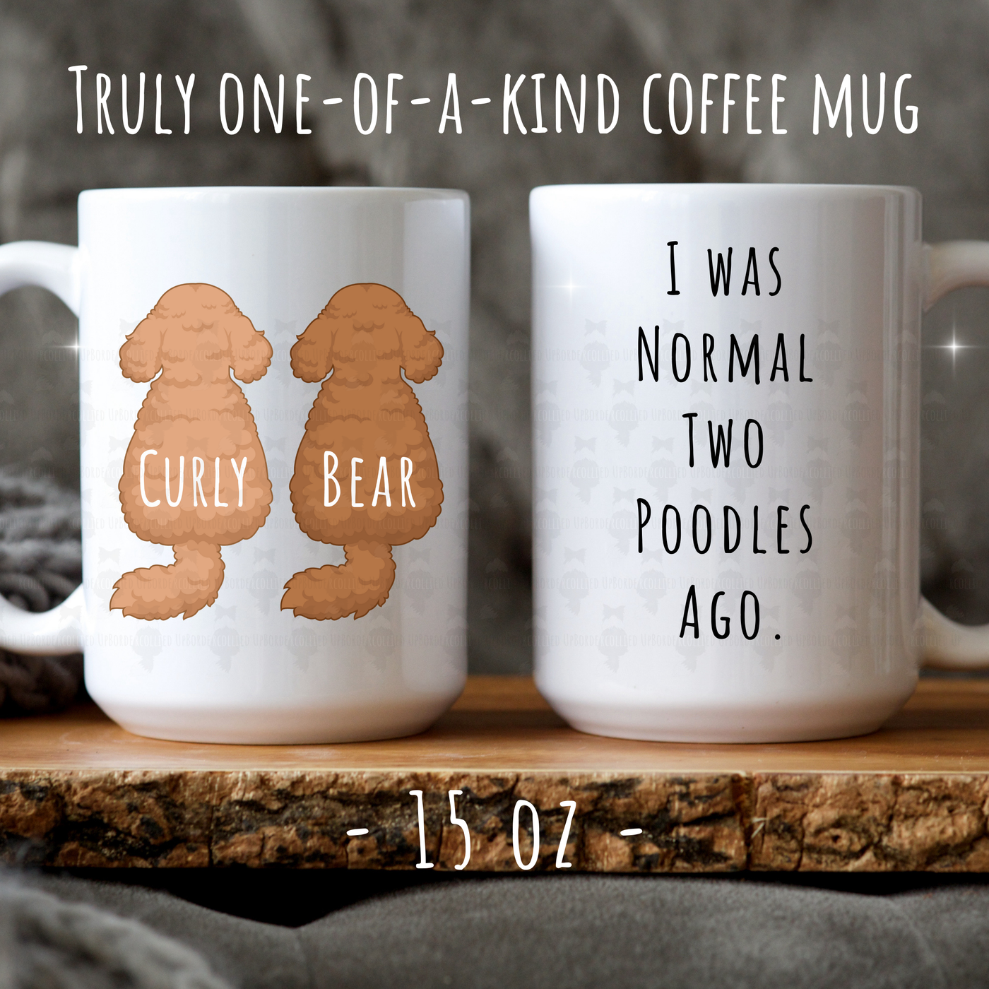 Personalized Poodle Mug