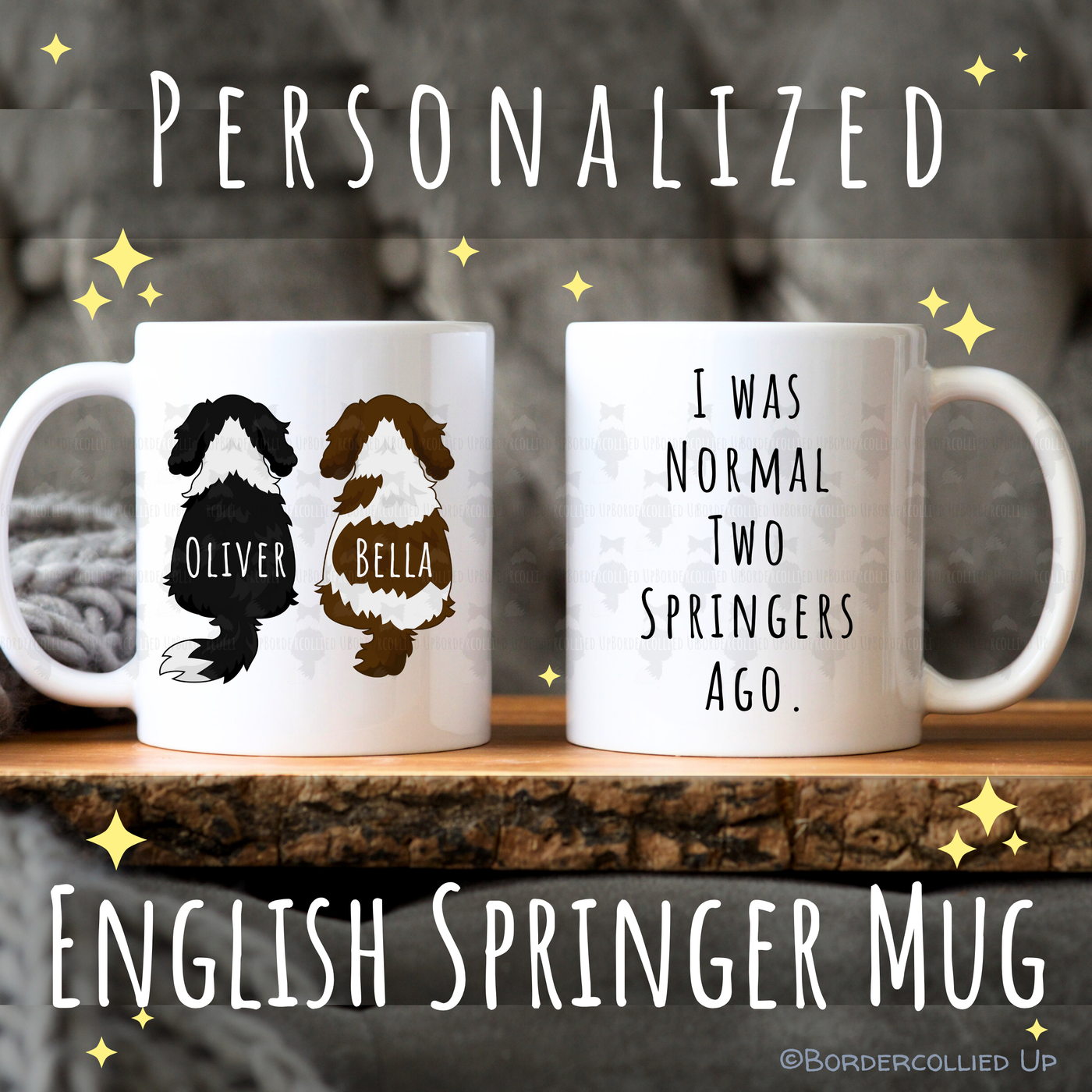 Personalized Springer Spaniel Mug