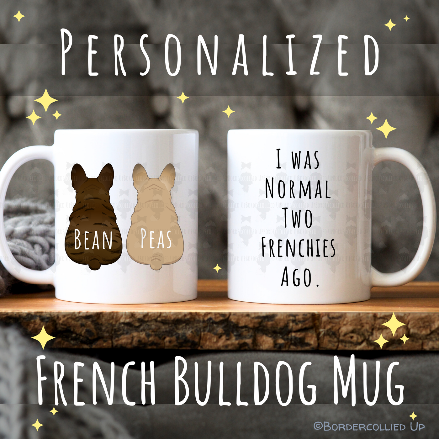 Personalized French Bulldog Mug