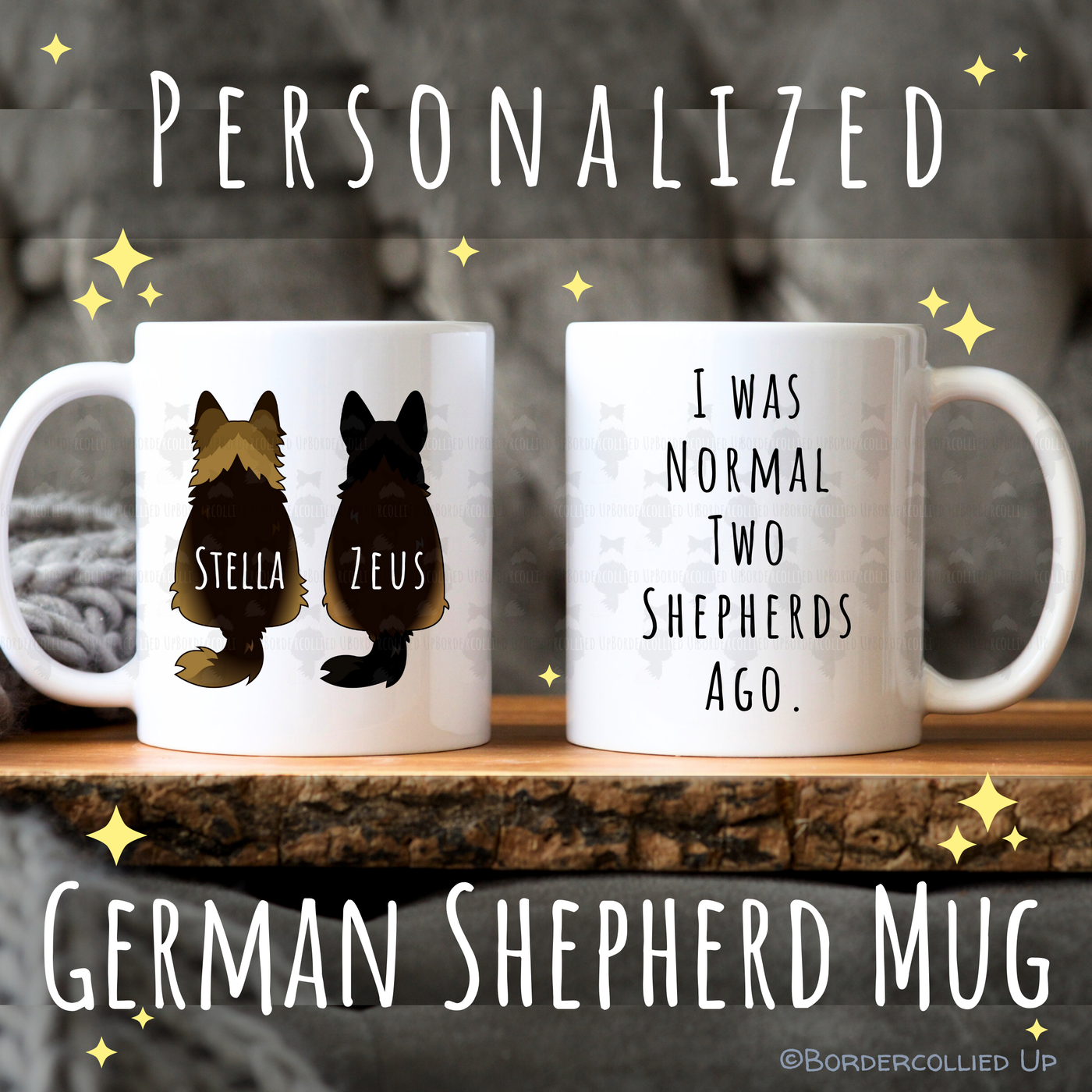 Personalized German Shepherd Mug