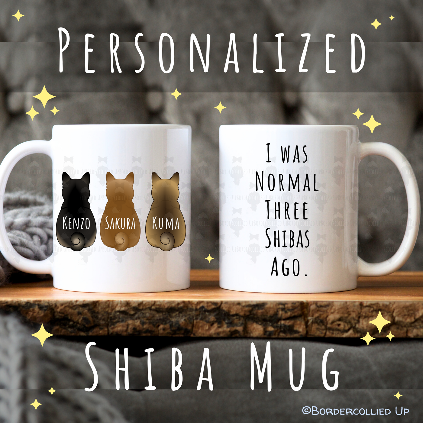 Personalized Shiba Inu Mug