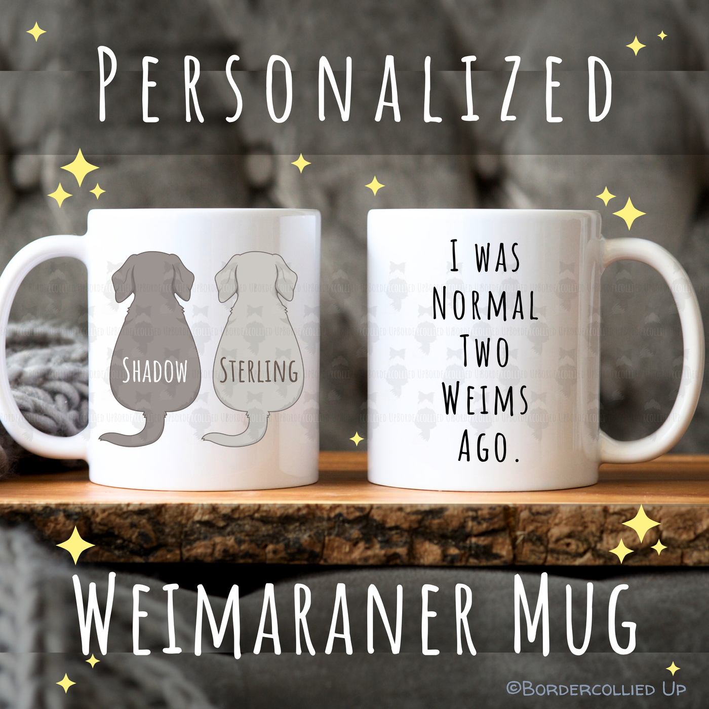 Personalized Weimaraner Mug