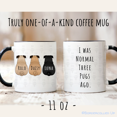 Personalized Pug Mug