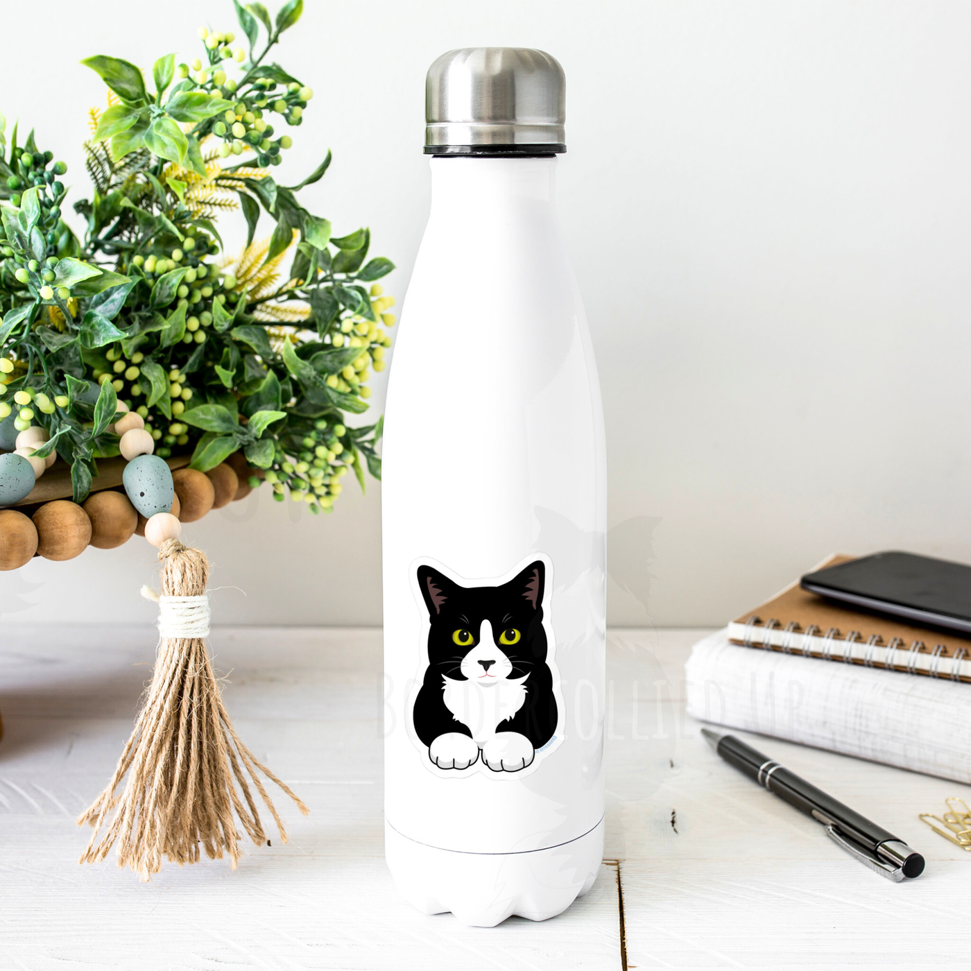 Observer Kitty Sticker – Bordercollied Up