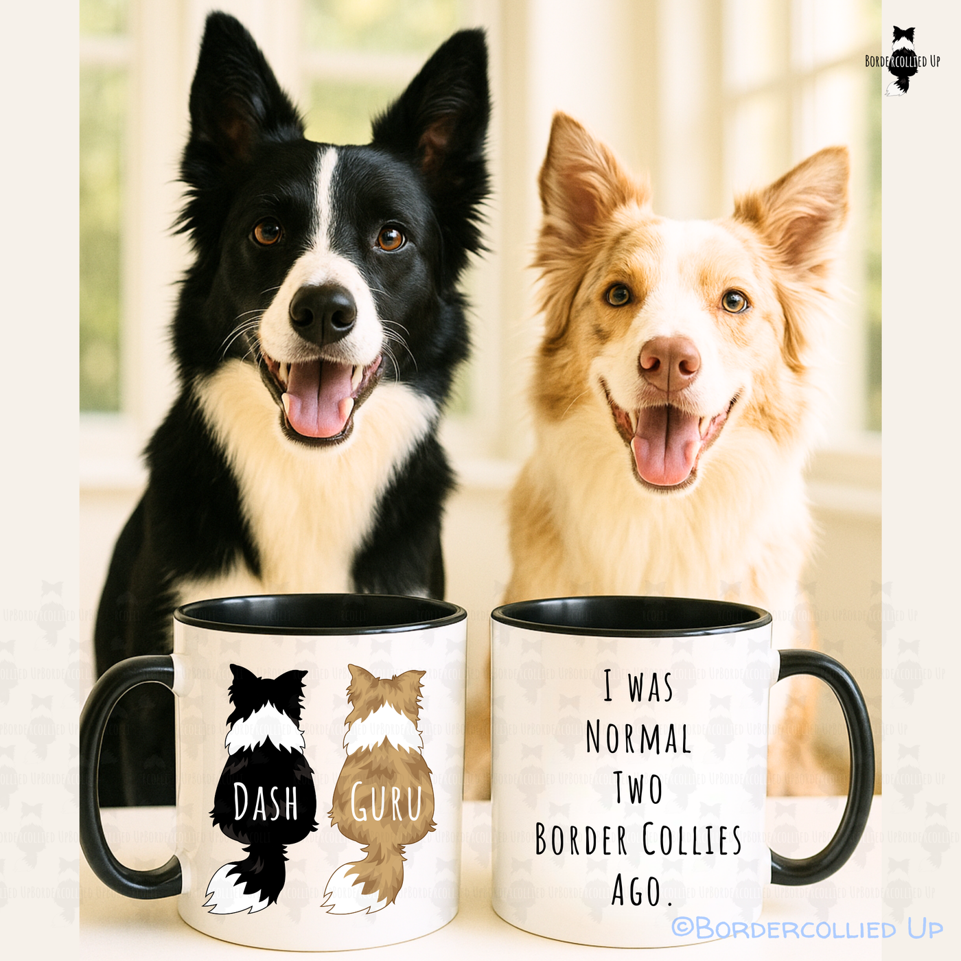 Personalized Border Collie Mug