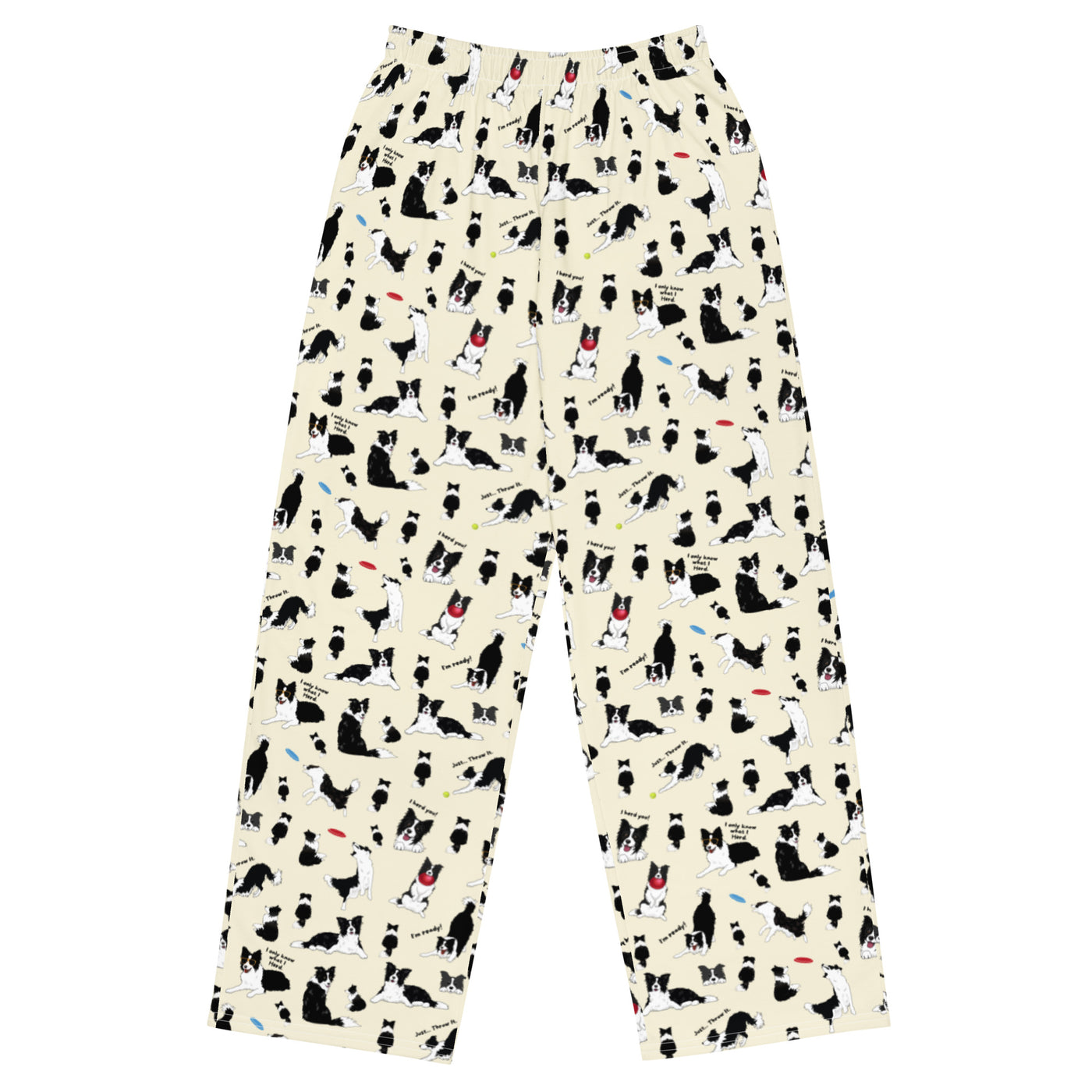 border collie lover lounge pants