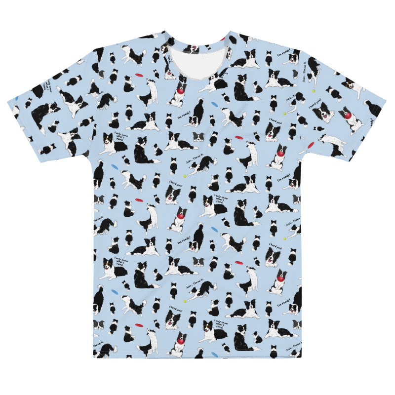 Crazy Border Collie Person Shirt (Men's)