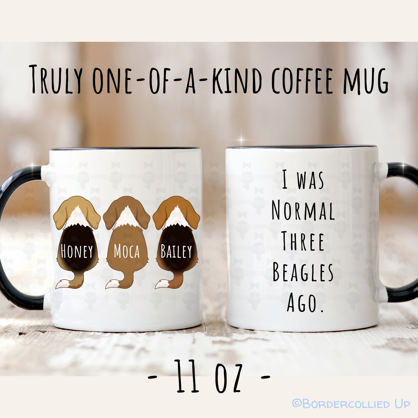 Personalized Beagle Mug