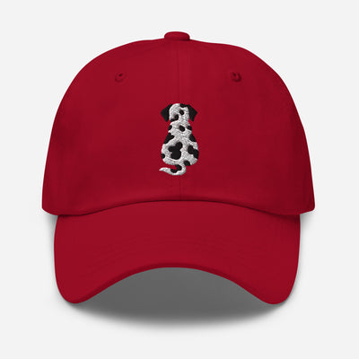 dalmatian embroidered hat