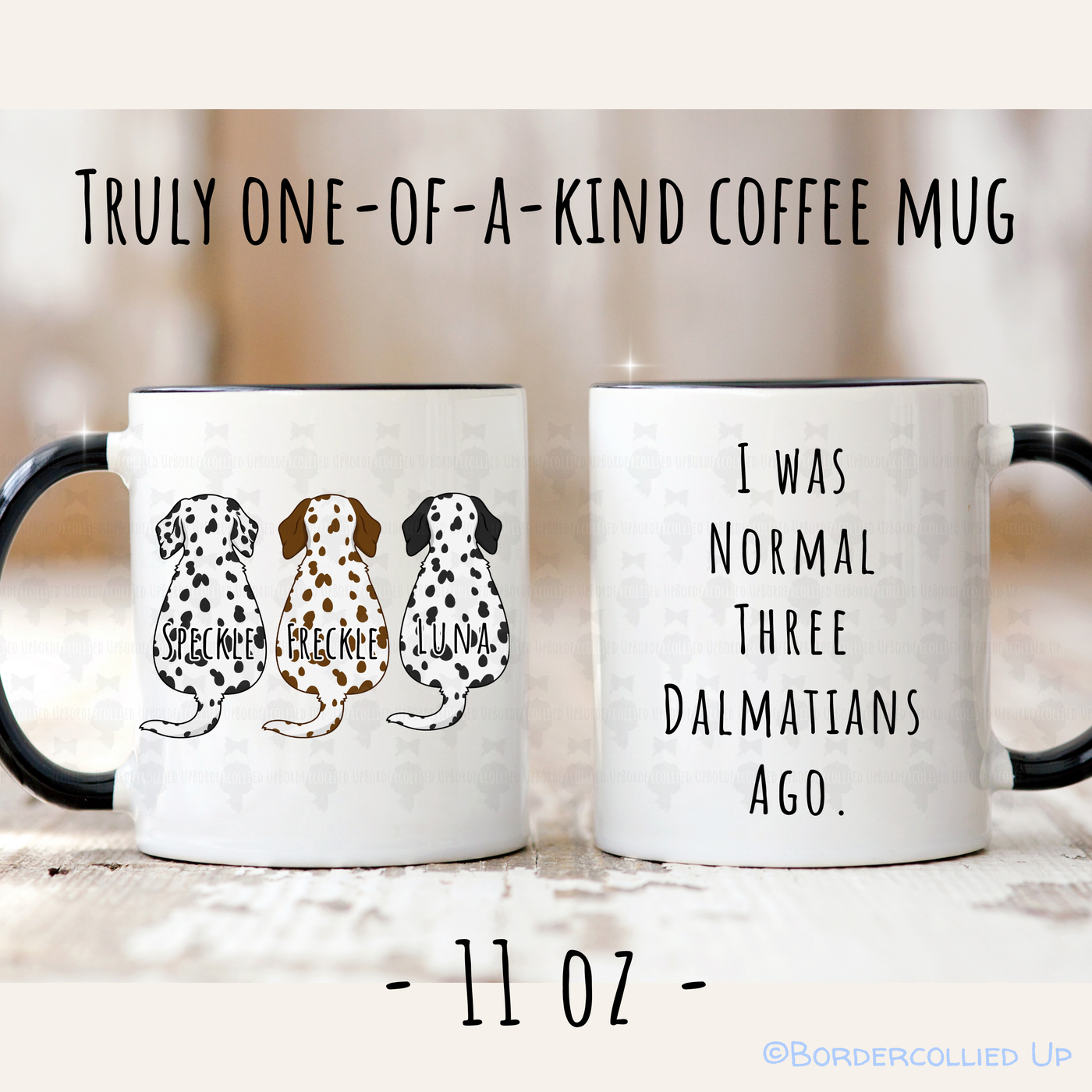 Personalized Dalmatian Mug