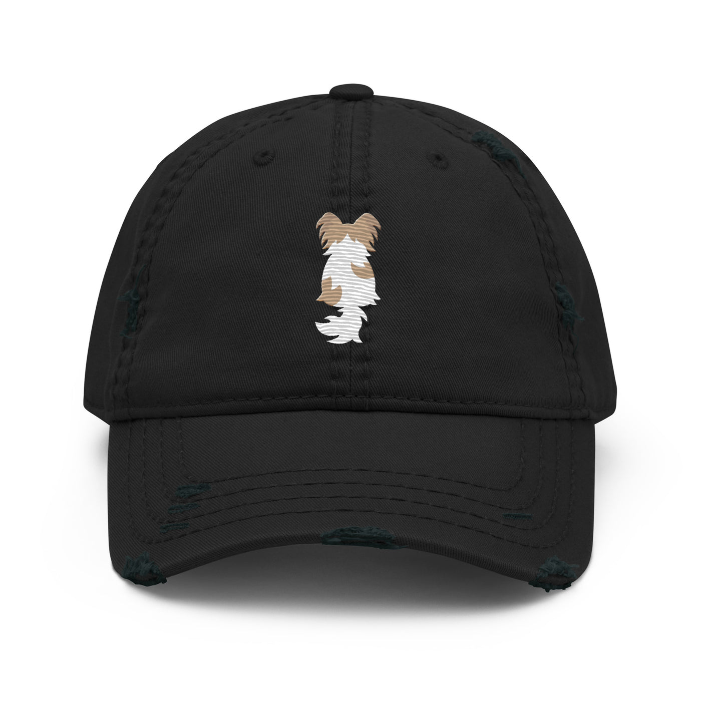 Papillon Embroidered Hat