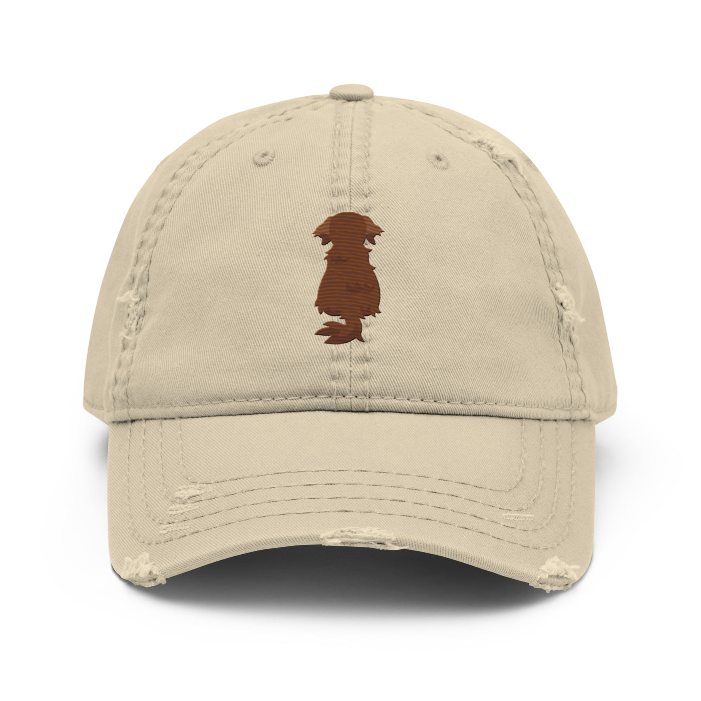 Golden Retriever Back Embroidered Hat
