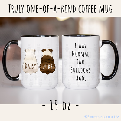 Personalized Bulldog Mug