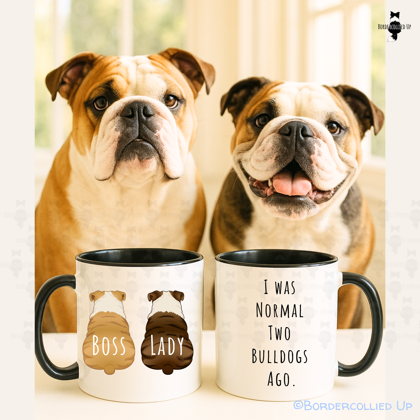 Personalized Bulldog Mug