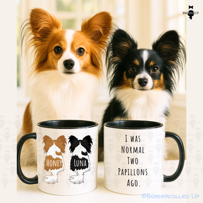 Pesonalized Papillon Mug