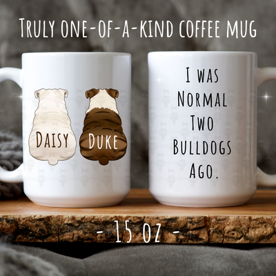 Personalized Bulldog Mug