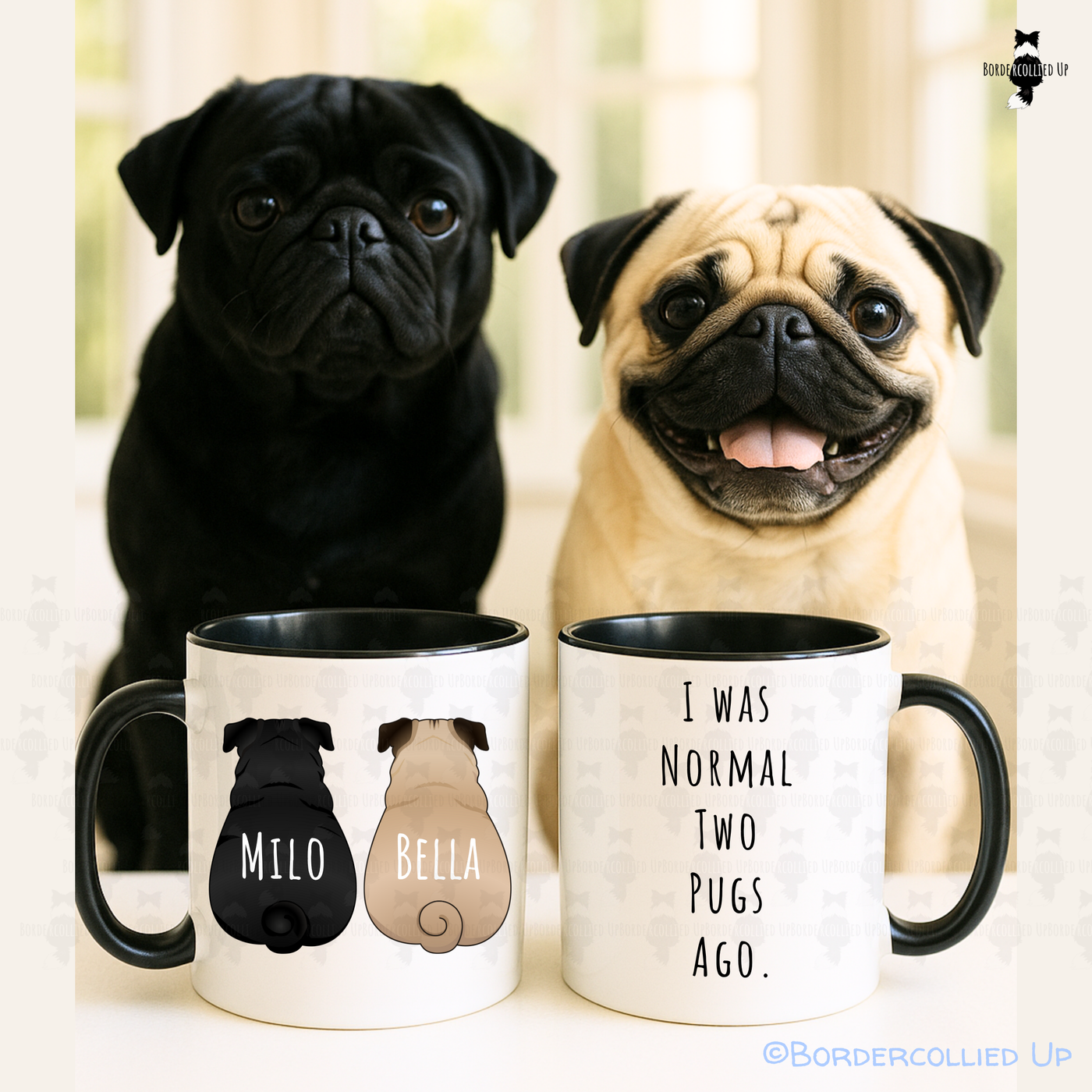 Personalized Pug Mug