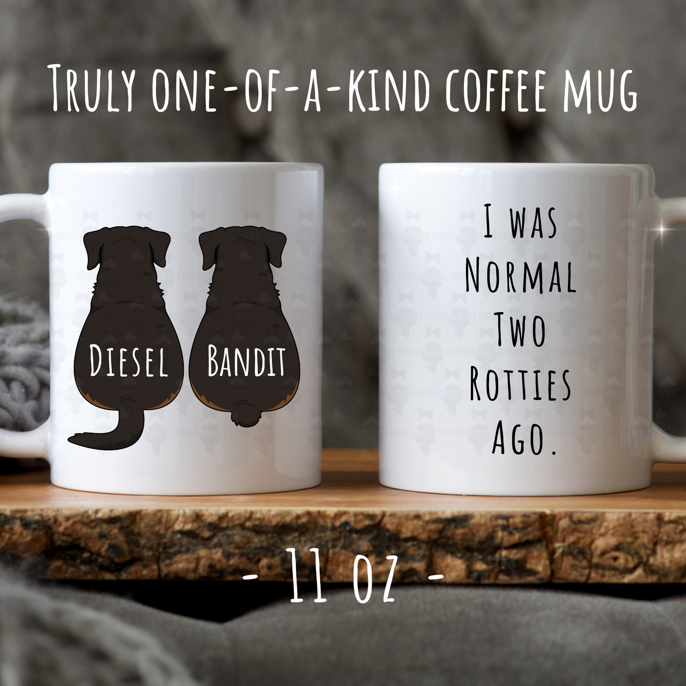 Personalized Rottweiler Mug