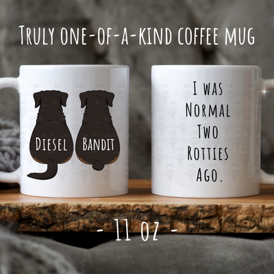 Personalized Rottweiler Mug