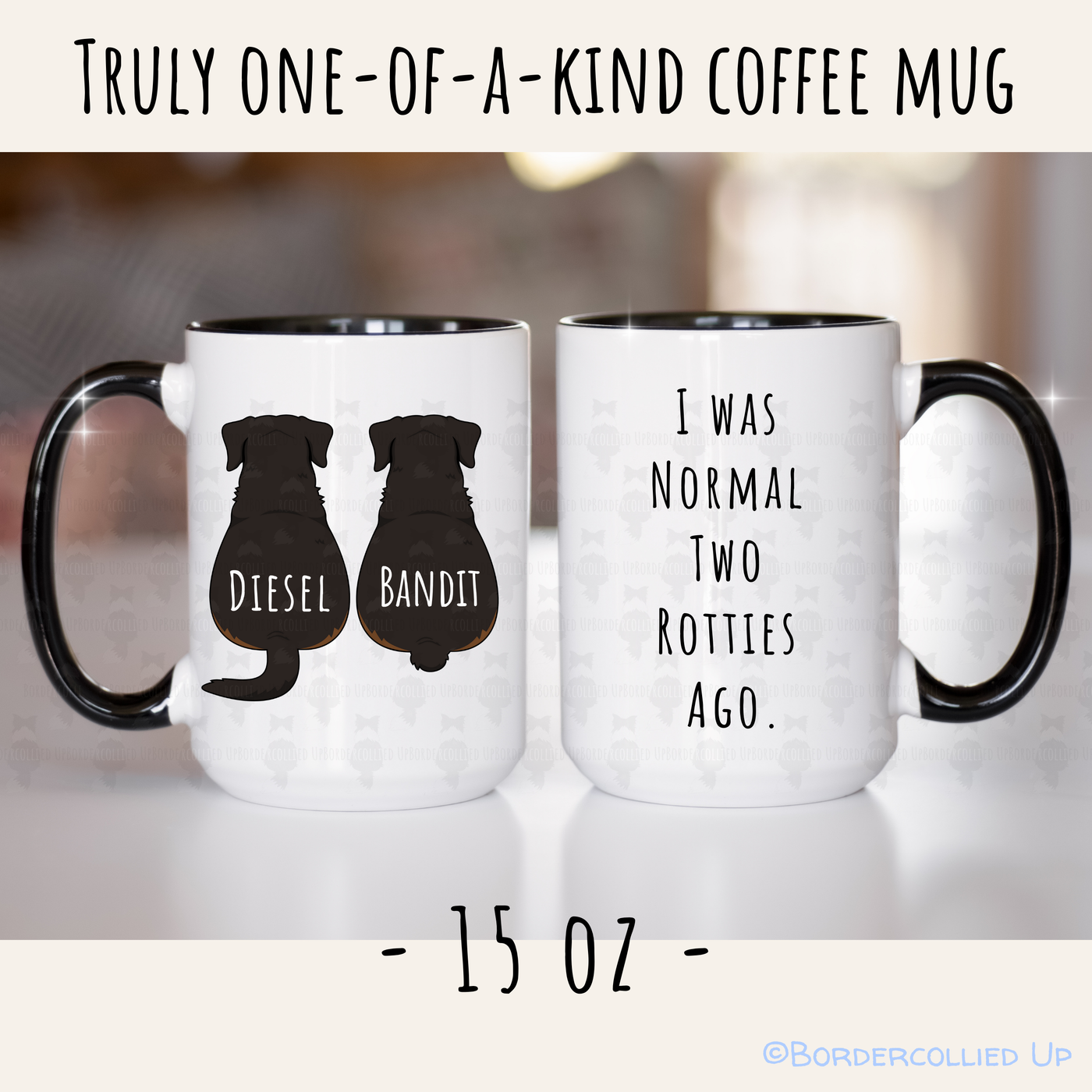 Personalized Rottweiler Mug
