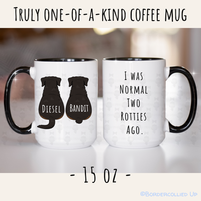 Personalized Rottweiler Mug