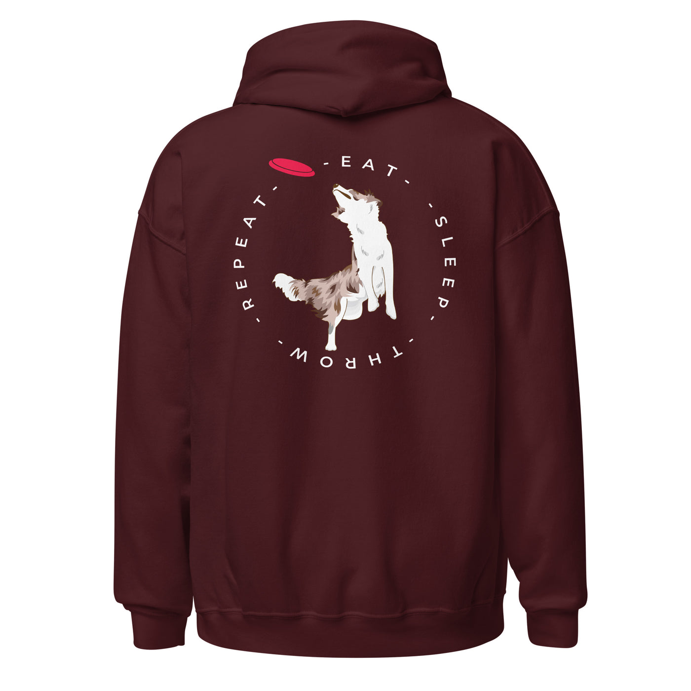 Disc Dog Border Collie Hoodie