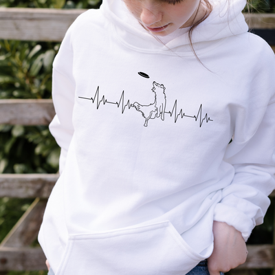 border collie heartbeat hoodie | border collie gift | border collie lovers | border collie mug