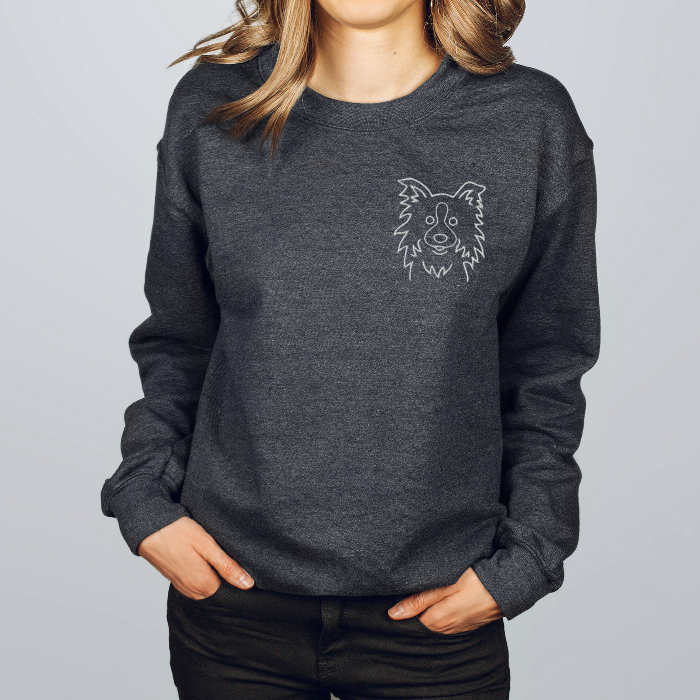 border collie sweatshirt | border collie mug 