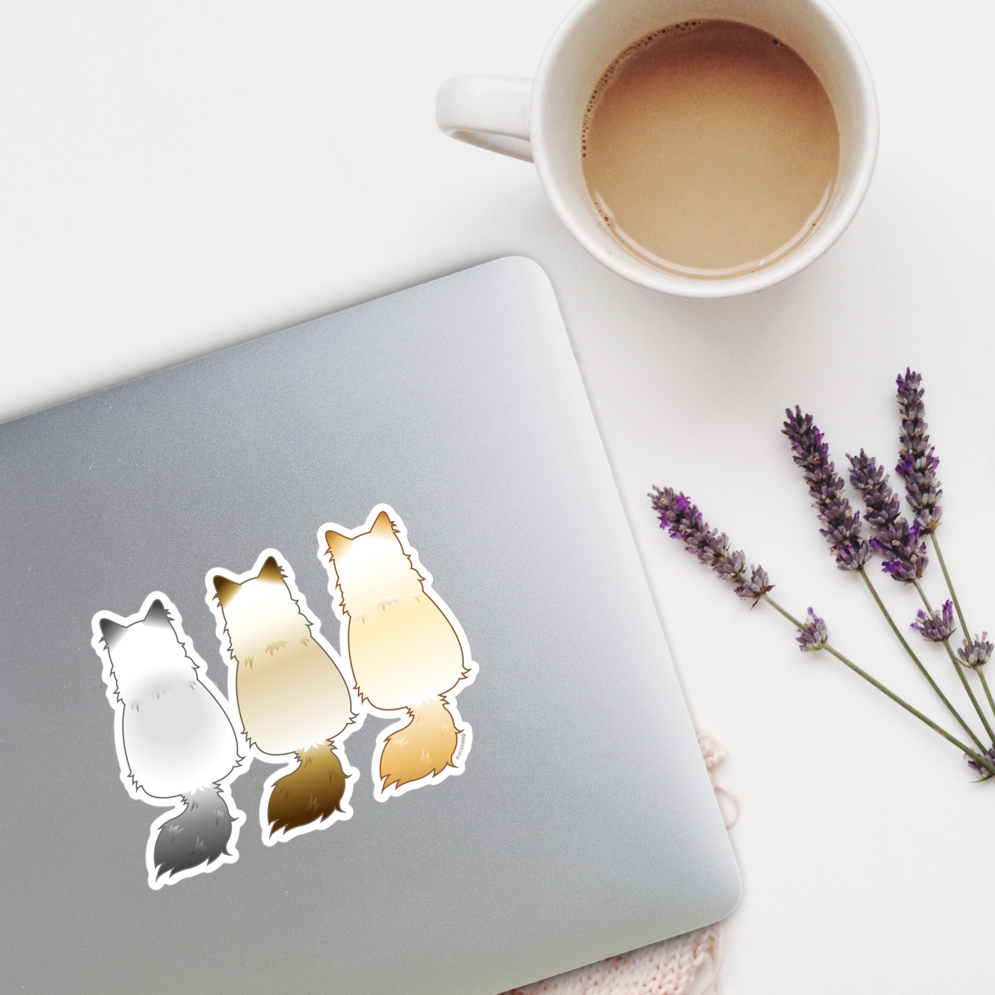 ragdoll cat sticker | siberian cat sticker | Neva masquerade sticker | Lynx cat decal | I Love cats | Ragdoll/Siberian cat gift