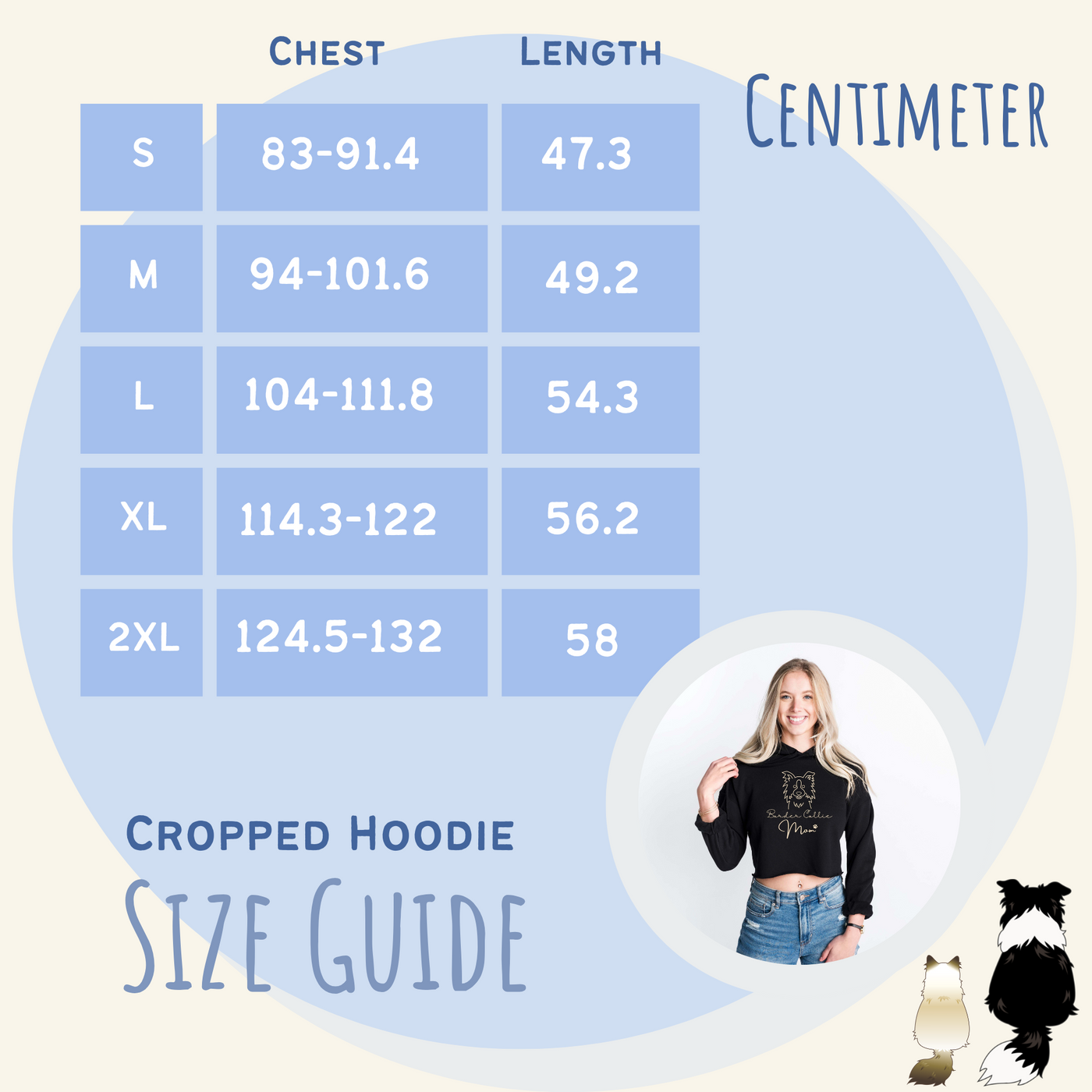 border collie hoodie | border collie gift | border collie gift for her