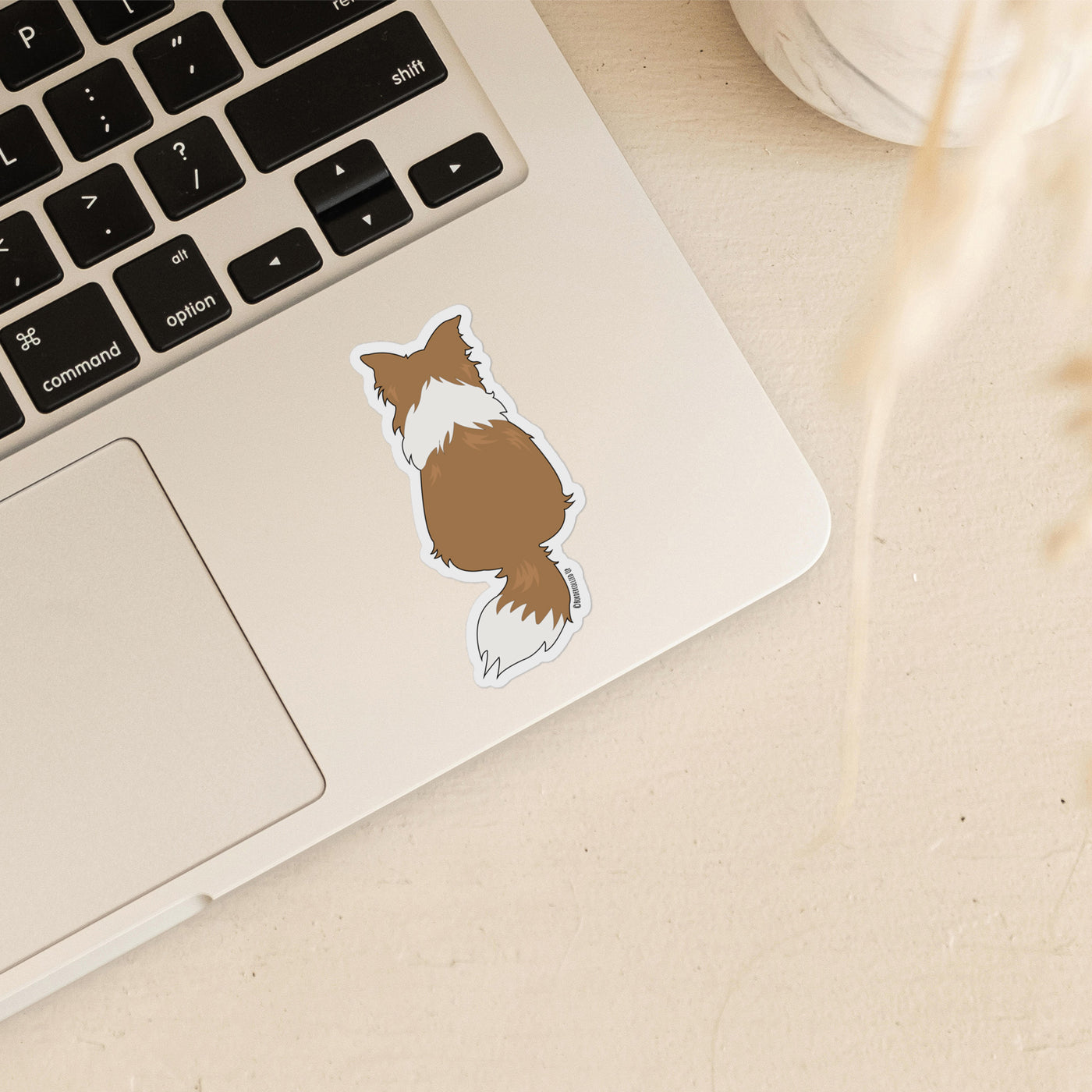 red border collie sticker | border collie sticker | I love border collie | Border collie gift for border collie lovers and dog owners 