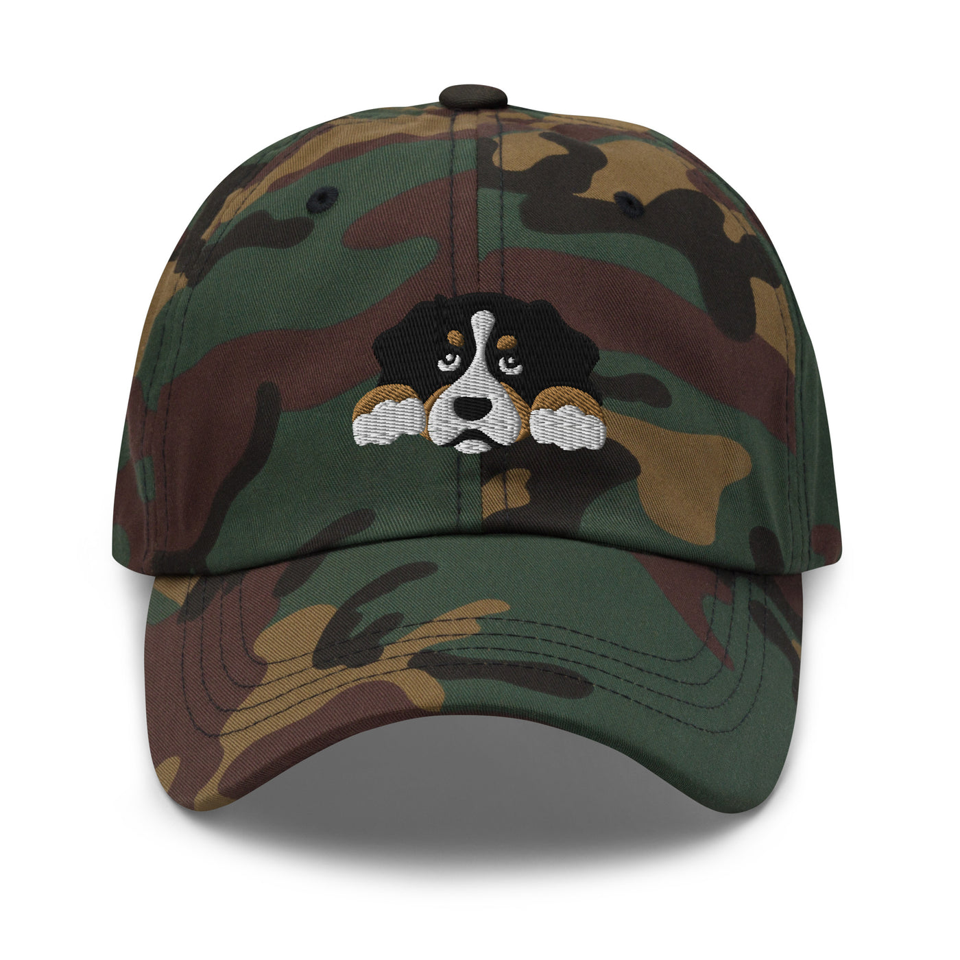 Bernese mountain dog embroidered hat