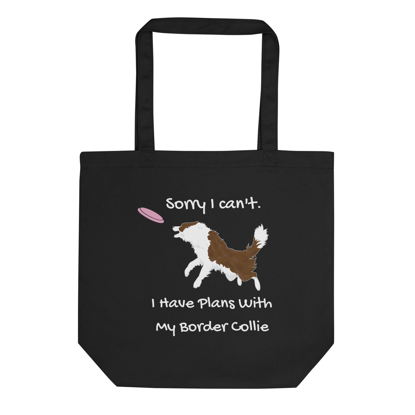 brown border collie bag