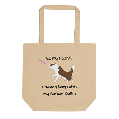 brown border collie bag