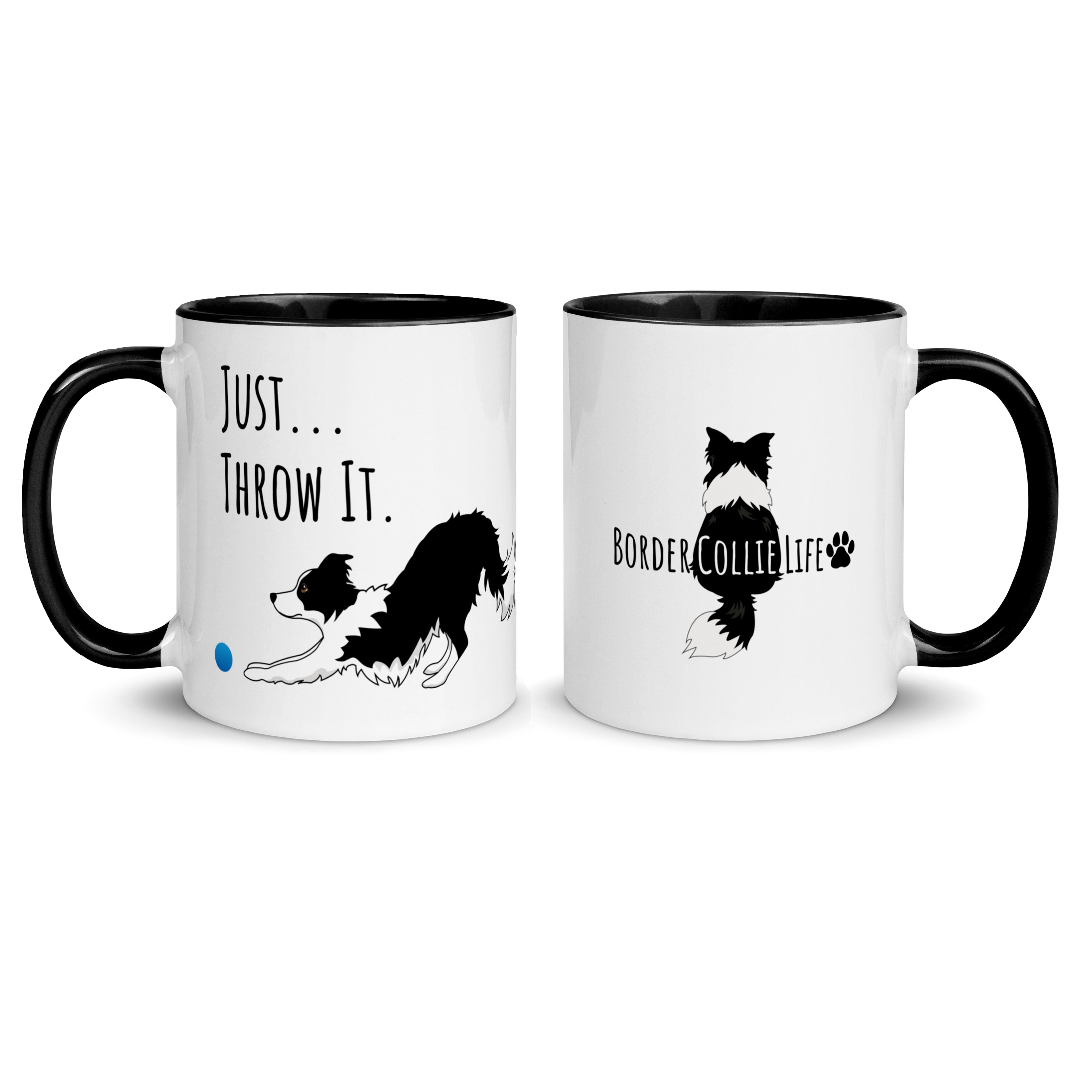 Bordercollied Up Border Collie Mug