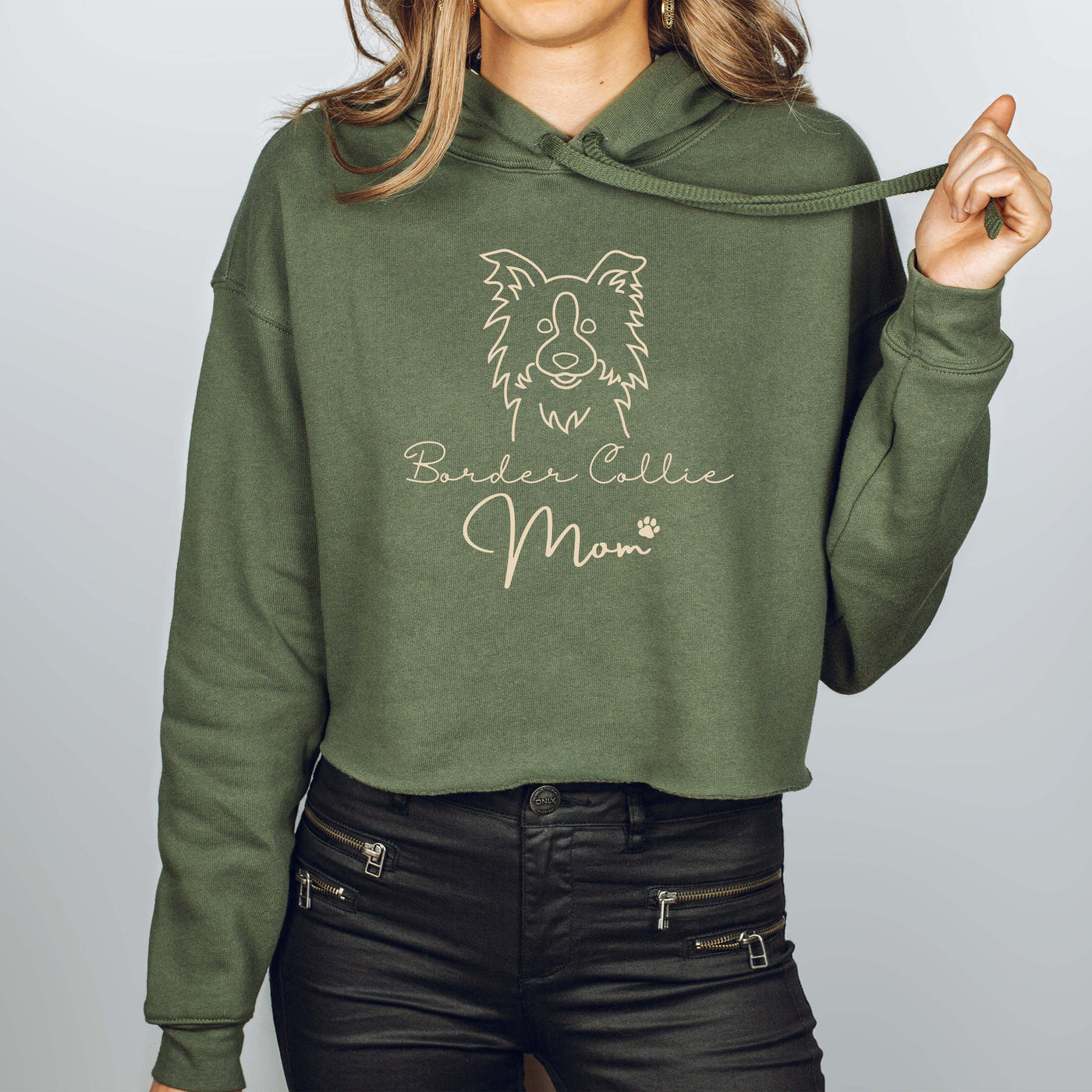 border collie mom cropped hoodieborder collie hoodie | border collie mom gift | border collie gift | border collie mug