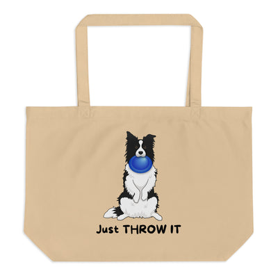 just throw it border collie bag