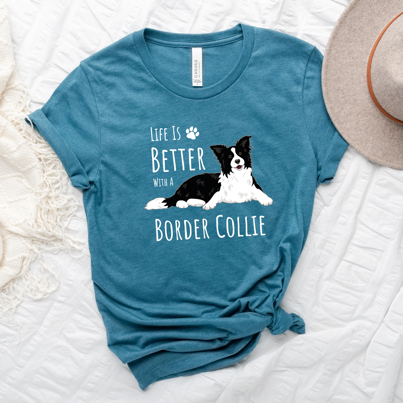 Life Is Better With A Border Collie T-Shirt