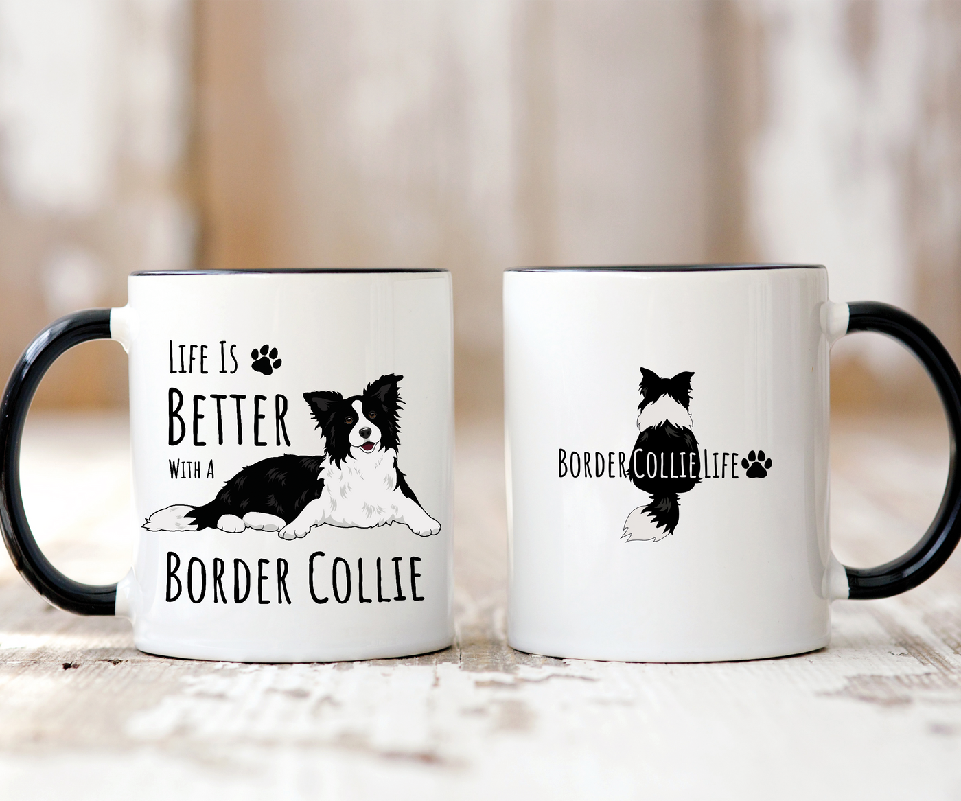 Border Collie mug | border collie lovers gift | I love border collie