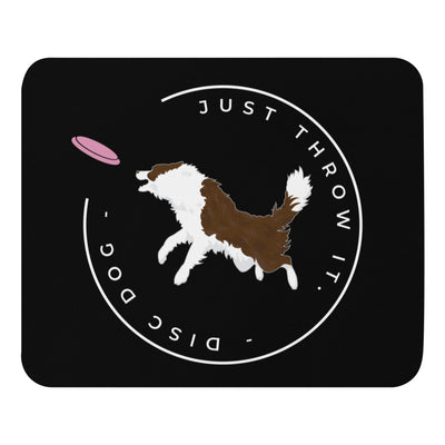 Just Throw It Frisbee Chocolate Border Collie