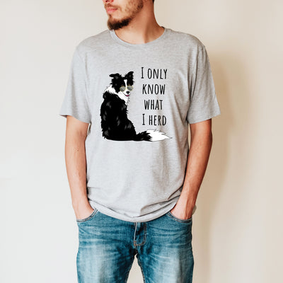 I only know what I herd | i love border collie shirt | I herd you border collie shirt | border collie gifts