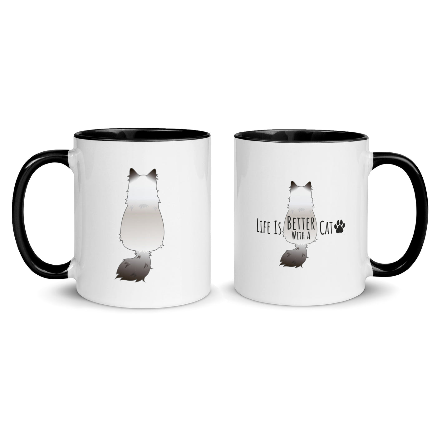 Ragdoll/Siberian cat mug | blue ragdoll cat gift | siberian cat gift | blue lynx cat gift | neva masquerade gift 