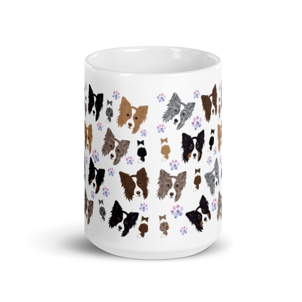 border collie fest mug | border collie gift for border collie lovers and dog owners