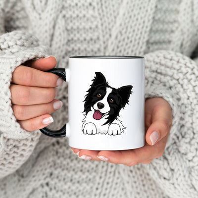 border collie mug | Life is better with a border collie | border collie gift for border collie lovers